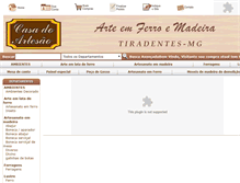 Tablet Screenshot of casadoartesao.com